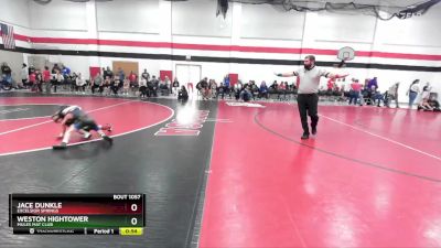 45-50 lbs Round 4 - Weston Hightower, Mules Mat Club vs Jace Dunkle, Excelsior Springs