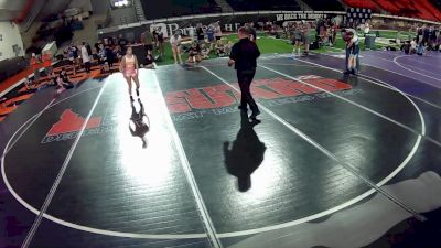 90-95 lbs Champ. Round 1 - Sophia Valdez, Colorado vs Brylee Janes