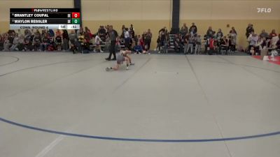 60 lbs Cons. Round 4 - Brantley Coufal, DC Elite vs Waylon Ressler, DC Elite