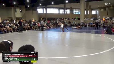 132 lbs Round 1 (32 Team) - Max Johnson, Team Palmetto State vs Michael Washington, North Desoto Wrestling Academy