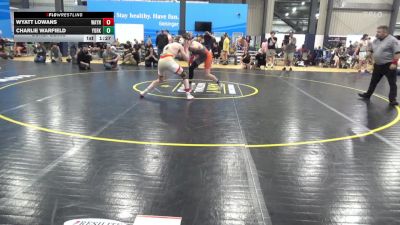 160 lbs Consolation - Wyatt Lowans, Waynesboro vs Charlie Warfield, York