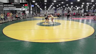 152 lbs Rr Rnd 2 - Skye Hancock, Charlies MF Angels vs Alaya Henderson, Quest School Of Wrestling Girls
