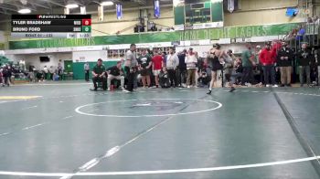 132 lbs Champ. Round 2 - Bruno Ford, Sylvania Northview High School vs Tyler Bradshaw, Medina