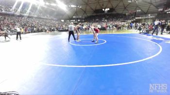 3A 182 lbs Champ. Round 2 - Jazzy Scoggins, West Seattle vs Brendan Hughes, Mt. Spokane