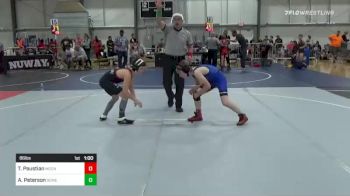 86 lbs Consi Of 16 #2 - Tanner Paustian, Moen Wrestling Academy vs Alvin Peterson, Somerset Academy