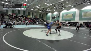 287 lbs Cons. Round 2 - Erik Nealson, Hilltop vs Alexander Rivera, San Diego