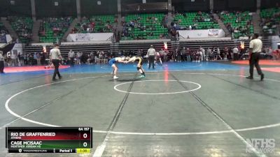 6A 157 lbs Quarterfinal - Cage McIsaac, Mortimer Jordan HS vs Rio De Graffenried, Athens