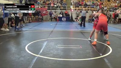 192 lbs Champ. Round 1 - Landon Huffer, Lancaster Wrestling vs Zavior Cline, Shore Sports Club