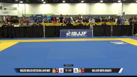 Ira Lays Mota Duarte vs Mazzie Milles HetzelIra Lays Mot 2025 World IBJJF Jiu-Jitsu No-Gi Championship