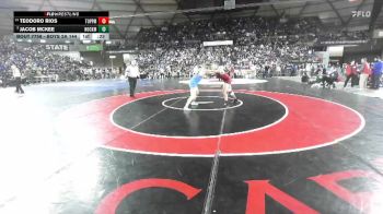 Boys 2A 144 lbs Cons. Round 5 - Teodoro Rios, Toppenish vs Jacob McKee, Hockinson