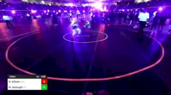 116 lbs Quarterfinal - Nolan Wilson, Grindhouse WC vs Maddox Ascough, 307 Wrestling