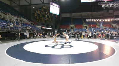 110 lbs Cons. Sub-rd Of 32 - Addysin Mollendor, MS vs Bianca Rivera, AZ