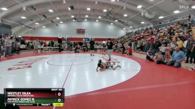 96-103 lbs Round 2 - Patrick Gomez Iii, Top Notch Wrestling Club vs Westley Dilka, Wiggins Youth Wrestling