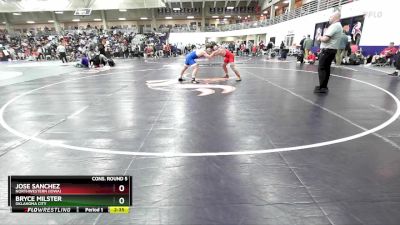 184 lbs Cons. Round 5 - Jose Sanchez, Northwestern (Iowa) vs Bryce Milster, Oklahoma City