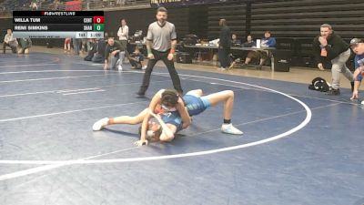 90 lbs Round Of 32 - Willa Tum, Central Dauphin vs Remi Simkins, Sharpsville
