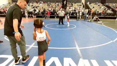 45-51 lbs Rr Rnd 1 - Penelope Anaya, Rancocas Valley K-6 vs Sophia Cordoba, Cordoba Trained