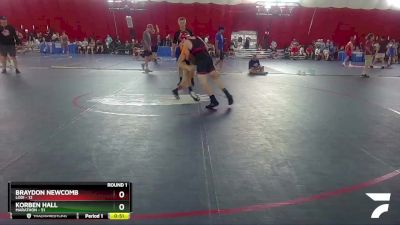 137-137 B Round 1 - Braydon Newcomb, Lodi vs Korben Hall, Marathon