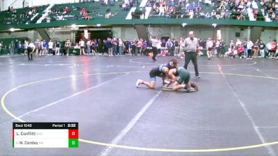 125 lbs Cons. Round 1 - Nick Corday, Michigan State vs Luca Conflitti, Grand Valley State