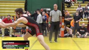 190 lbs Cons. Round 2 - Francesco Salvino, Washington (massilon) vs Chuck Thomas, Perry