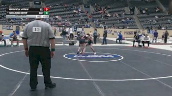 100 lbs Semifinal - Kenleigh Estep, Martin County vs Madyson Votaw, Nelson County