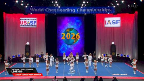 Top Gun All Stars - Legends [2026 L6 Senior Medium Coed Finals] 2026 The Cheerleading Worlds