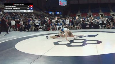 120 lbs Cons. Rd Of 64 - Cooper Smith, Kansas vs Waylon Burress, Missouri