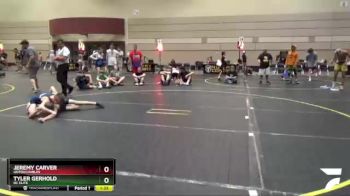 85 lbs Cons. Semi - Tyler Gerhold, DC Elite vs Jeremy Carver, Untouchables