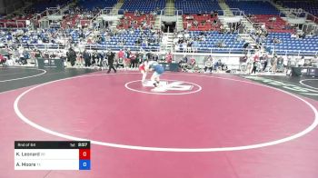 112 lbs Rnd Of 64 - Katelynn Leonard, Oregon vs Akeelah Moore, Texas