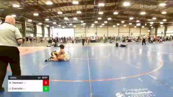 138 lbs Consi Of 32 #2 - Hank Hanssen, UT vs Jeremy Quezada, NJ