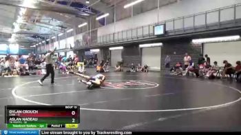 120 lbs Round 5 (6 Team) - Dylan Crouch, CIAW vs Aslan Nadeau, TN Misfits