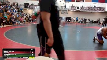 190 lbs Cons. Semi - Isiah James, Heritage vs Alvin Nedelic, McNary