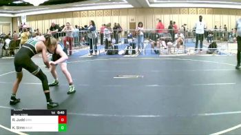 120 lbs Consi Of 16 #2 - Remington Judd, Grindhouse WC vs Kaio Sims, Gold Rush Wr Ac