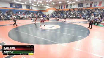 174 lbs Champ. Round 2 - Tyler Joseph, University Of Chicago vs Brian Petry, Cornell College