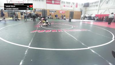 115 lbs Champ. Round 2 - Solei Tello, Clayton Valley School vs Lucero Vargus, Willits