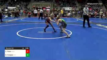 80 lbs Prelims - Chloe Ross, Mayo Quanchi vs Bryson Hodges, Scissortail WC