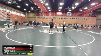 285 lbs Champ. Round 1 - Kale Kreller, Lassen vs Pedro Valdez, East LA