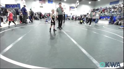 49 lbs Consi Of 8 #1 - Messiah Gonzalez, Shelton Wrestling Academy vs Steel Fife, Tecumseh Youth Wrestling