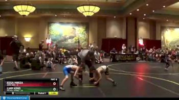 52 lbs Round 4 (6 Team) - Eesa Mirza, Ares Red vs Liam King, MO All Stars