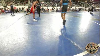 92 lbs Consi Of 8 #1 - Shion Holmes, Stl Warriors vs Mrityunjay Sharma, Richmond Wrestling Academy