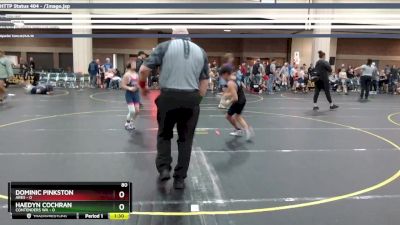 80 lbs Round 3 (6 Team) - Haedyn Cochran, Contenders WA vs Dominic Pinkston, Ares