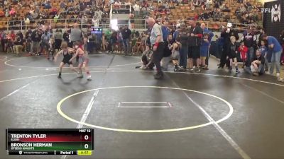 50 lbs Cons. Round 3 - Bronson Herman, Otsego Knights vs Trenton Tyler, Elgin