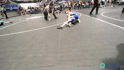 61 lbs Quarterfinal - Stetson Topping, Smith Wrestling Academy vs Sawyer Barnes, Newcastle Youth Wrestling