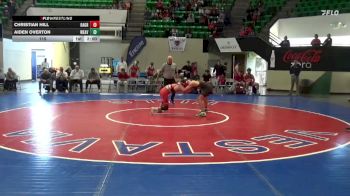 115 lbs Semifinals (16 Team) - Aiden Overton, Weaver vs Christian Hill, Oak Grove