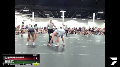 182 lbs Round 1 (6 Team) - Elijah Diakomihalis, TSB vs DJ Henry, Prestige GT