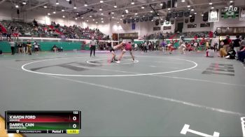 132 lbs Round 5 - Darryl Cain, Brownsburg vs X`Avion Ford, Kokomo