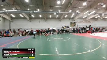106 lbs Cons. Round 4 - Daniel Romero, Greeley Central vs Maddox Lechman, Windsor