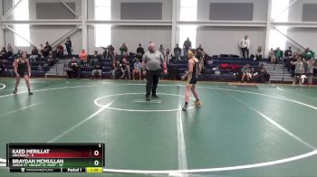 95 lbs Round 1 (6 Team) - Braydan McMullan, Akron St. Vincent St. Mary vs Kaed Merillat, Archbold