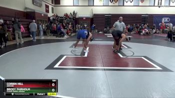 190 lbs Round 2 - Corbin Hill, Denver vs Brody Fairholm, Clear Creek-Amana