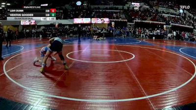 106 lbs Quarterfinal - Levi Dunn, Darkhorse Wrestling Club vs Keiston Goodier, Snake River Youth Wrestling Cl