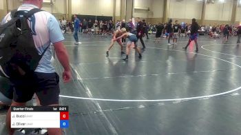 126 lbs Quarterfinal - Jacob Bucci, Unattached vs Jack Oliver, Unattached